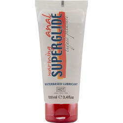 Hot Warming Anal Superglide Λιπαντικό Gel Νερού Πρωκτού 100ml