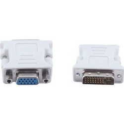 Powertech POWERTECH αντάπτορας VGA σε DVI-I 24+5 CAB-G019, λευκός