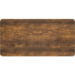Brateck BRATECK επιφάνεια γραφείου TP12060R-2P, 120x60x1.8cm, καφέ ξύλινη