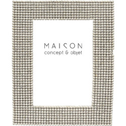 LINEAR L ΚΟΡΝΙΖΑ 17.5x1.8x22.5cm POLYRESIN OFF WHITE ΓΥΑΛΙ