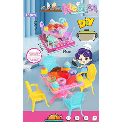 Τραπέζι Με Καρέκλες GRAMTOYS (A8-696)