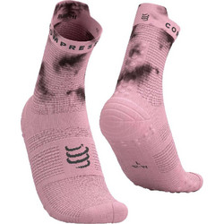 Compressport Eat My Dust Ανδρικές Κάλτσες Ψηλές με Σχέδια Ροζ SQTU1351-3151