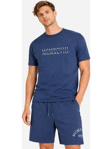Firefly Ανδρικό T-shirt Mcmxcviii Μπλε Σκ