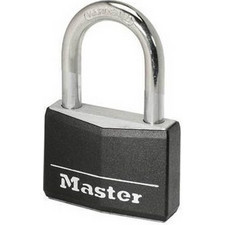 Λουκετο Master Αλουμινιου 30 Μαύρο 9130Dblk