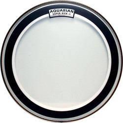 AQUARIAN 18'' SUPER KICK II CLEAR WITH TOM HOOP SKII18T