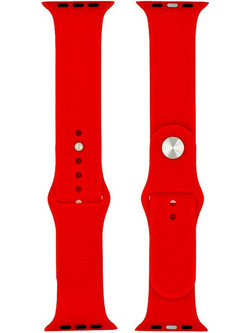 Goospery Mercury Λουράκι Σιλικόνης Red (Apple Watch 42 / 44 / 45mm)