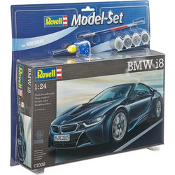 Revell BMW i8 Συναρμολογούμενο Ξύλινο Μοντέλο Αυτοκίνητου 1:24 67008