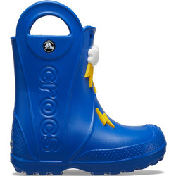 Crocs Kids' Handle It Lightning Bolt Rain Boot 4KZ