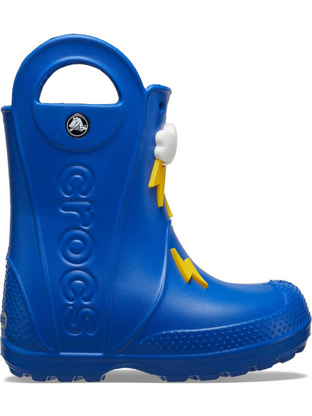 Crocs Kids' Handle It Lightning Bolt Rain Boot 4KZ