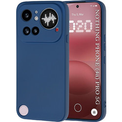 Techsuit SoftFlex Back Cover Θήκη Σιλικόνης Navy Blue (Nothing Phone (4a) Pro)