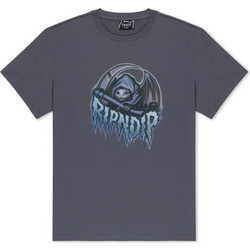 Ripndip Out Of Time T-Shirt Charcoal