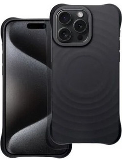 Forcell iPhone 16 Pro MagSafe Zephyr Θήκη Σιλικόνης - Black