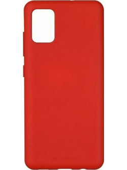 Goospery Samsung Galaxy A41 Soft Feeling Θήκη Σιλικόνης - Red