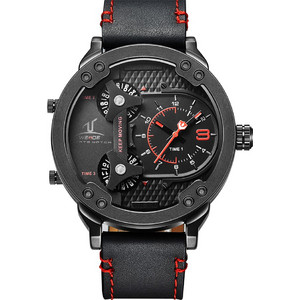 Weide WD10222 Ανδρικό Ρολόι Χρονογράφος με Μαύρο Δερμάτινο Λουράκι UV1506B-2C Weide WD10222 Ανδρικό Ρολόι Χρονογράφος με Μαύρο Δερμάτινο Λουράκι UV1506B-2C