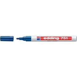 Edding 751 Ανεξίτηλος Μαρκαδόρος Blue 2mm 4-751003
