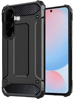 Techsuit Hybrid Armor Back Cover Black (Samsung Galaxy A56 5G / A36)
