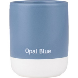 Ποτηράκι Μπάνιου Estia Tone Lab Κεραμικό Opal Blue 02-40185