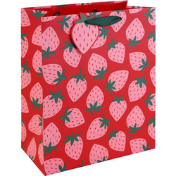 ΤΣΑΝΤΑ ΔΩΡΟΥ EUROWRAP 26.5X14X33 STRAWBERRIES 37049-2C