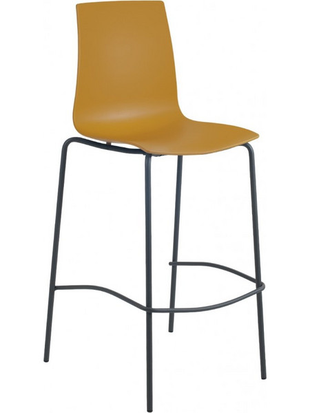 X-treme BSL PRO σκαμπό bar 52 - Dark yellow 52x52x110(74)cm