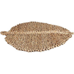 Στρογγυλό σoυπλά από seagrass δ.35cm
