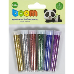 BOOM ΧΡΥΣΟΣΚΟΝΗ ΒΙΟΔΙΑΣΠΩΜΕΝΗ 6 ΜΕΤΑΛΛΙΚΑ ΧΡΩΜΑΤΑ LUG1228
