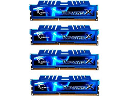 G.Skill RipjawsX 32GB (4X8GB) DDR3 RAM 2400MHz C11 Blue