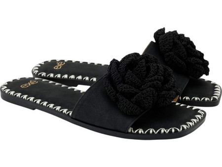 Exe Shoes Γυναικεία Παπούτσια FLATS MULES 69Q-013 Μαύρο W469Q0131001