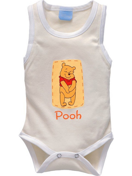 Baby Oliver des 65 Φορμάκι Εσώρουχο Αμάνικο για Αγόρι Winnie Μπεζ