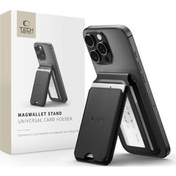 Tech-Protect MagWallet MagSafe Stand Card Holder Black