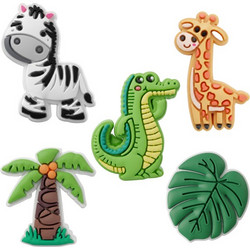 3D STICKER JUNGLE 5PCS SET
