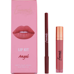 Emmanouela Cosmetics Lip Kit Angel Lipstick Angel 5ml και το Lip Pencil No.03 - Dark Brown 1,3g