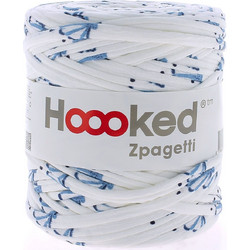 HOOOKED Νήματα και αξεσουάρ πλεξίματος Zpagetti Cotton Yarn-MAGNOLIAS SHELL - MULTI