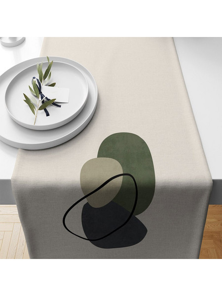 Runner Artrunmin 301NUV2142 Multi-Beige Aberto Design 40Χ135 Πολυέστερ