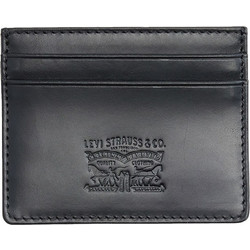 Levi's(R) Leather Card Case Black 005H10001