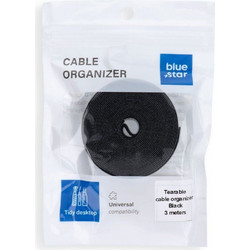 Blue Star Velcro Cable Tie PJ-COZ055 - Black (3m)