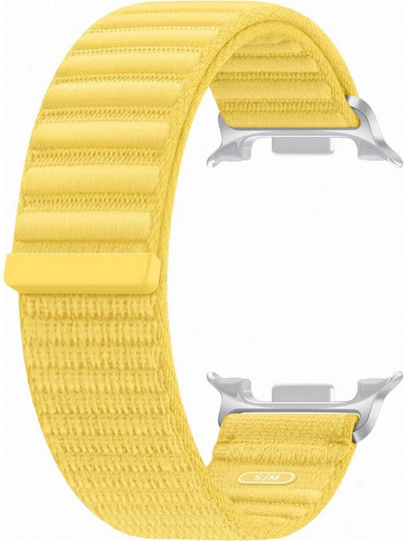 Samsung Fabric S/M Λουράκι Υφασμάτινο Yellow (Samsung Galaxy Watch 9 / Watch 8)