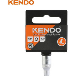 Kendo 16301 Καρυδάκι 1/4" 6PT 4mm
