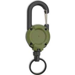 Μπρελόκ Albainox Εκτεινόμενο 55 cm Extensible Snap Hook Green