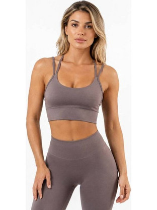 ΜΠΟΥΣΤΑΚΙ ΑΘΛΗΤΙΚΟ SEAMLESS Καφέ Mauve 23055 (H&S)