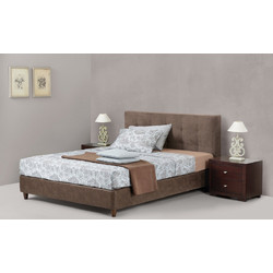 Linea Strom Vittoria Κρεβάτι Υπέρδιπλο Υφασμάτινο 160x200cm