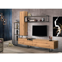 Σύνθεση Σαλονιού 270x200x40cm Imperial Μελαμίνη Με Επιλογή Χρώματος