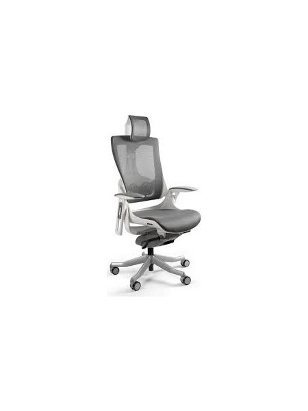 Wau 2 NW41 office chair, charcoal/white mesh