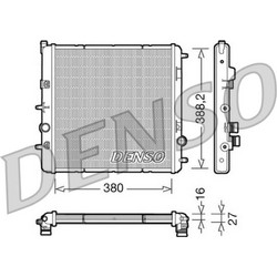 Denso Ψυγείο, Ψύξη Κινητήρα - DRM07003