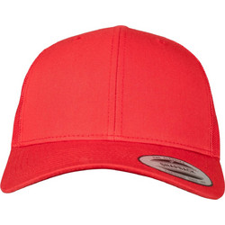 Flexfit Retro Trucker Καπέλο Jockey με Δίχτυ Snapback Κόκκινο