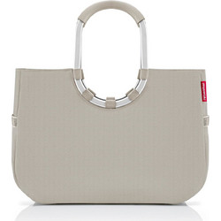 Reisenthel Loopshopper L herringbone sand