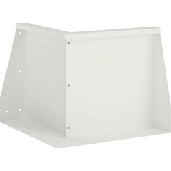 Τοίχος Στήριξης 50 x 50 x 50 cm Ατσάλι Λευκό 8015187