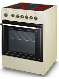 Multihome MH-6165 Κουζίνα Ηλεκτρική 57lt με Κεραμικές Εστίες 60cm
