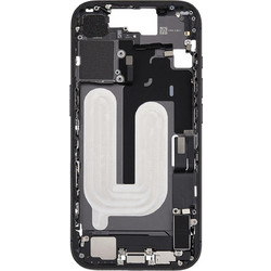 Apple iPhone 17 Middle Frame Housing Charging Port Flex & Small Parts (Original Pulled) (Black)