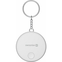 Swissten Find Tag White Anti-Lost Tracker Apple Find My White