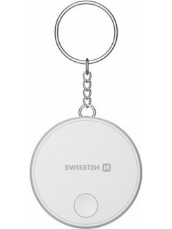 Swissten Find Tag White Anti-Lost Tracker Apple Find My White